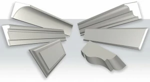 KNAUF INDUSTRIES ITALIA Декоративные элементы EPS с полимерным покрытием