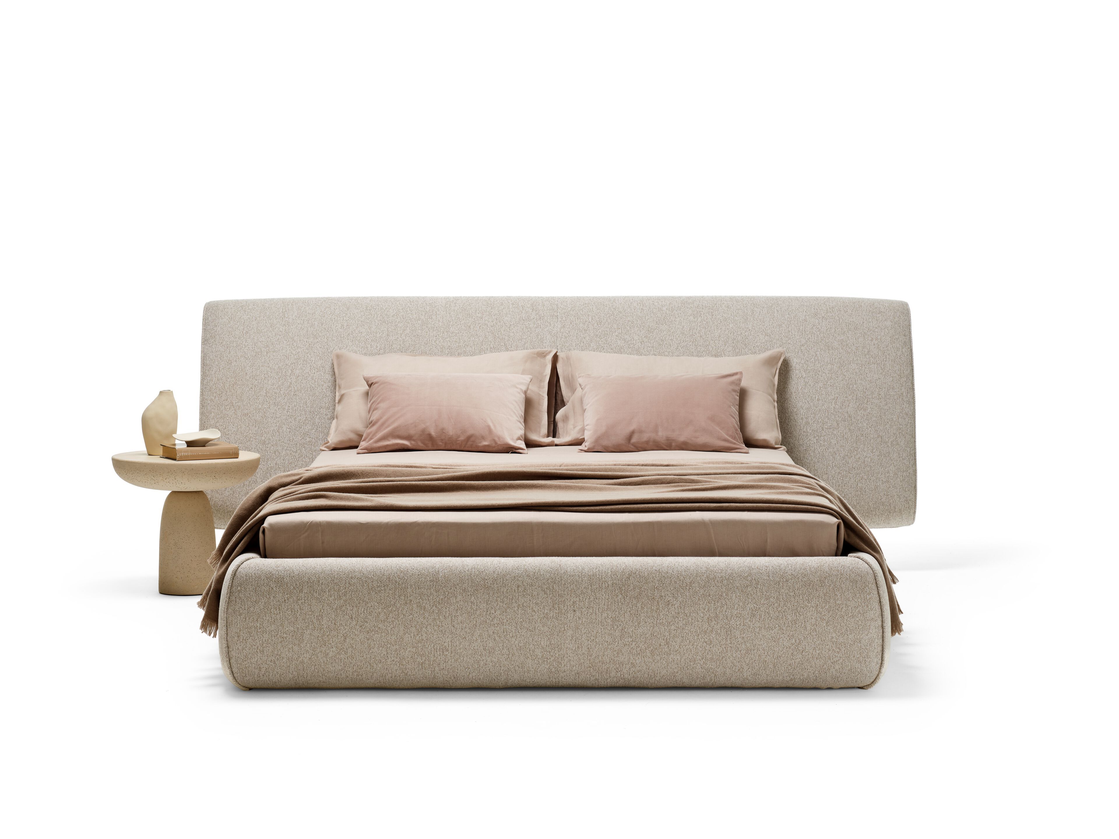 Мягкая кровать из ткани Mogg RIO ARCH-00061548