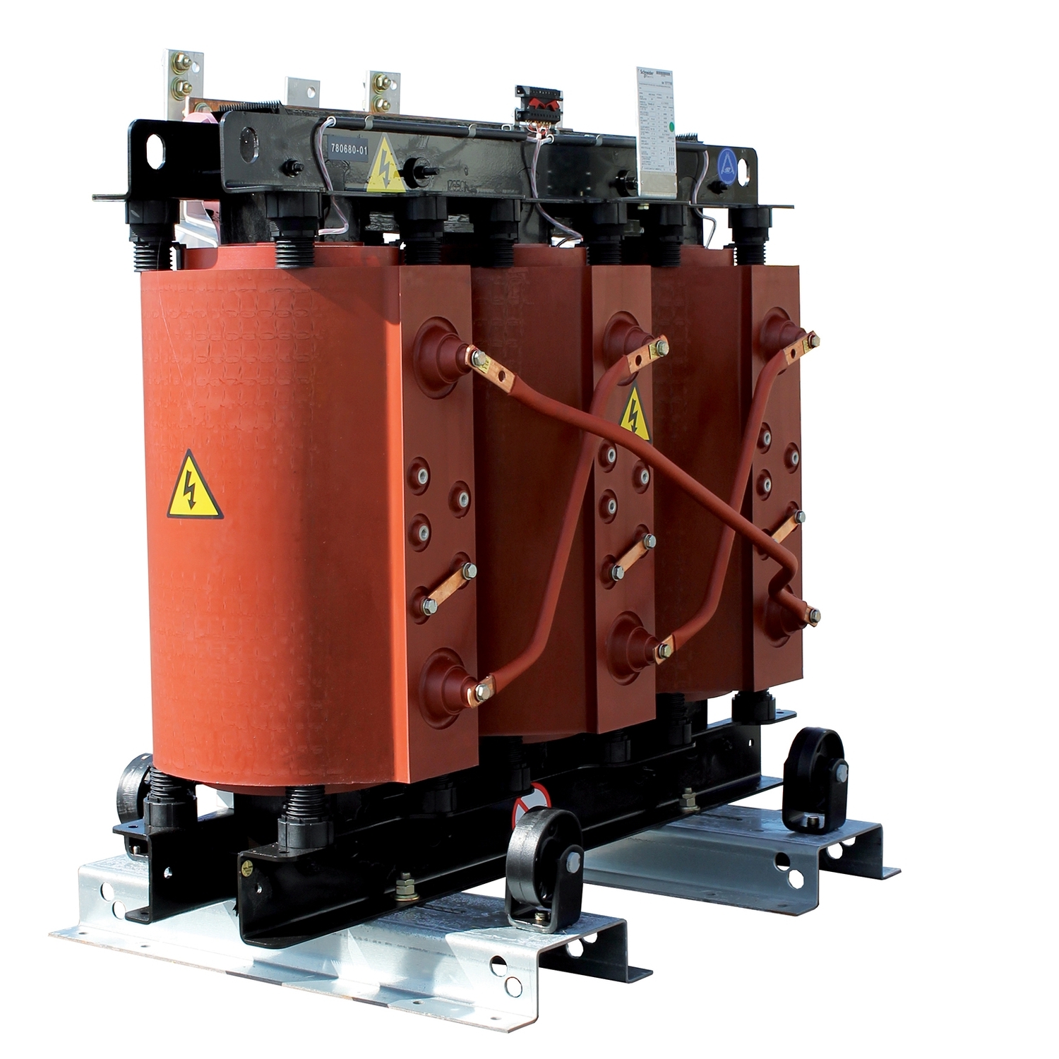 TRI125024276519800 Cast Resin dry type transformer 1250 kVA 20 kV Eco-Design Dyn05 IP00 Schneider Electric Trihal 
