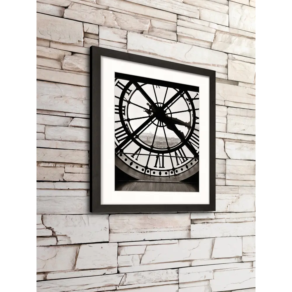 Картина в раме Старые часы 33x40 см цвет разноцветный POSTERMARKET STLM-2000846 - Вид №3