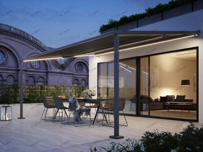 markilux Раздвижной тент с боковыми направляющими sun-id-1423092