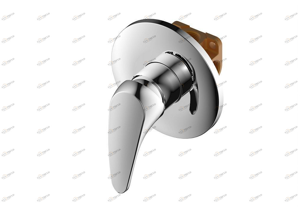 Смеситель для душа Aquanet Practic AF100-50С (с внутренней частью) AF10050С