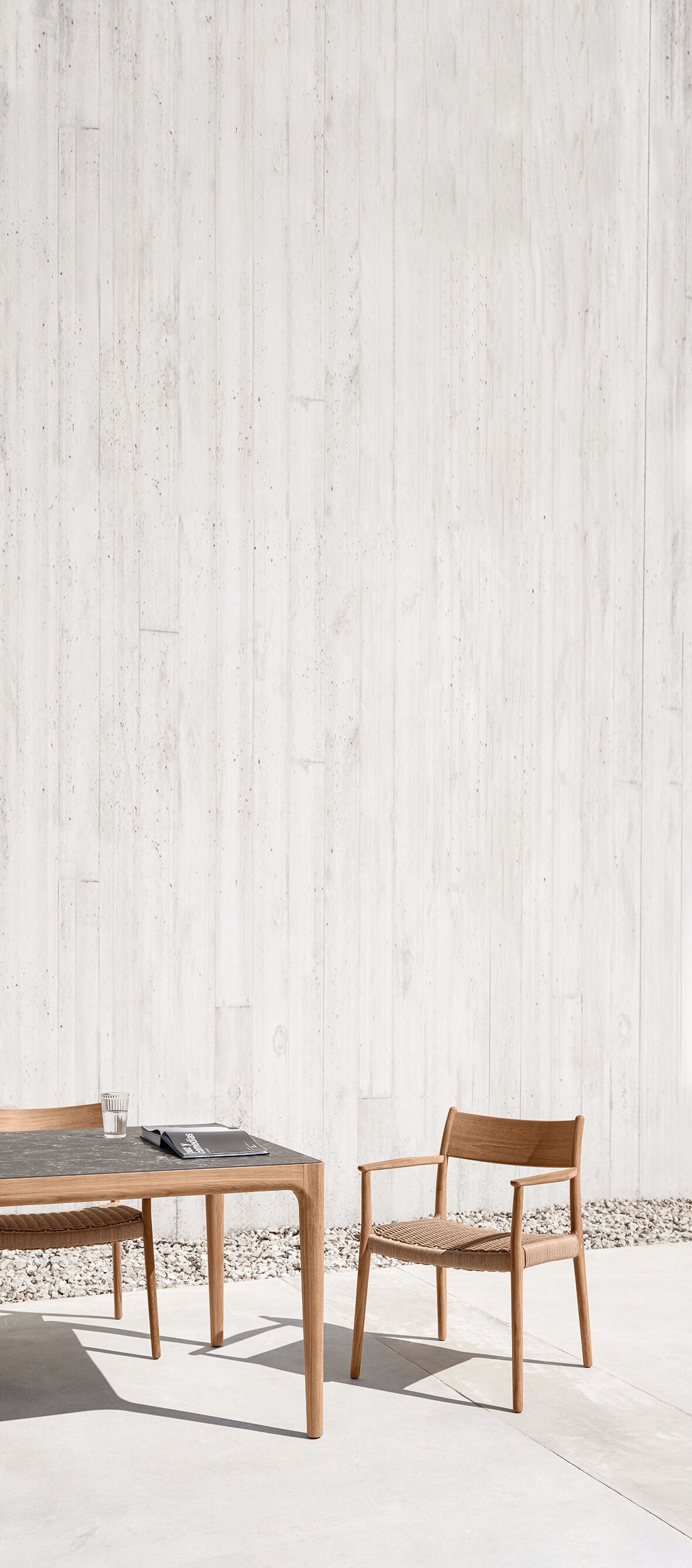 Прямоугольный садовый стол с керамической столешницей Gloster ARCH-00087950 - Вид №5