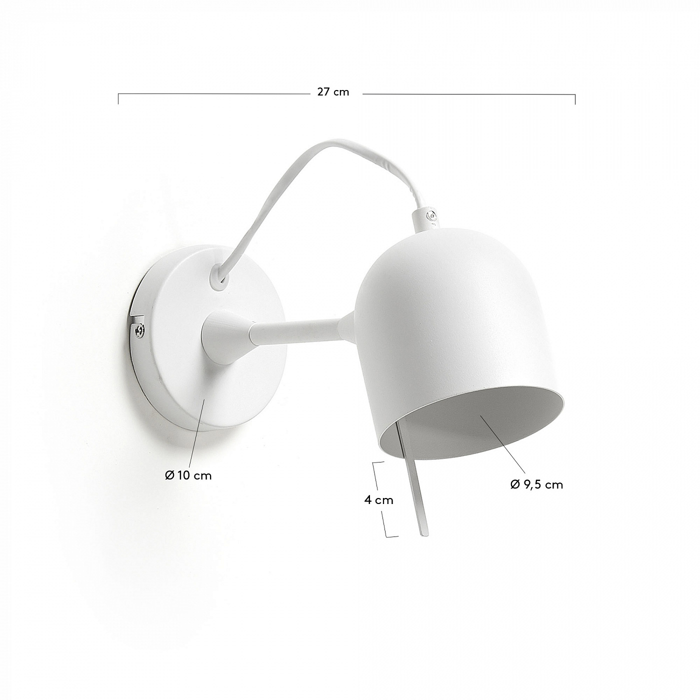 055667 Настенный светильник Llang белый La Forma Lucilla - Вид №2