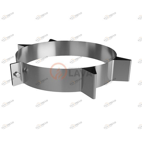 Хомут под растяжки LAVA 180, нерж. 439 (0,5) 3113