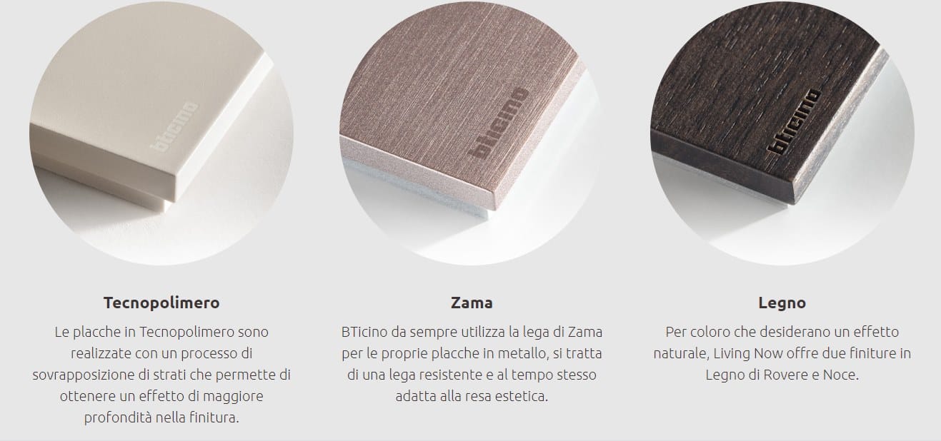 Традиционная и связанная гражданская серия BTICINO LIVING NOW ARCH-00151831 - Вид №23