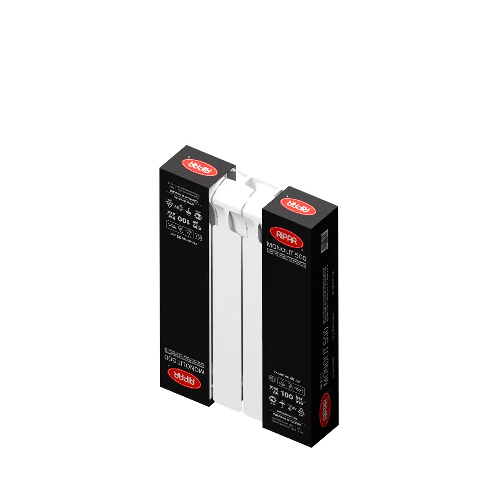 RIFAR Monolit 500 - биметаллический радиатор с монолитной конструкцией 18722888 STLM-0012193 - Вид №6