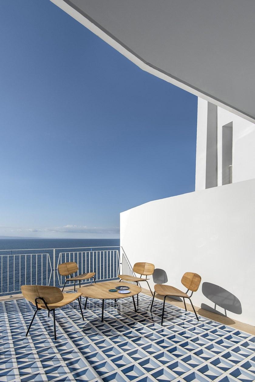 Ethimo Круглый садовый столик из тика Agave Agttbantt - Вид №2