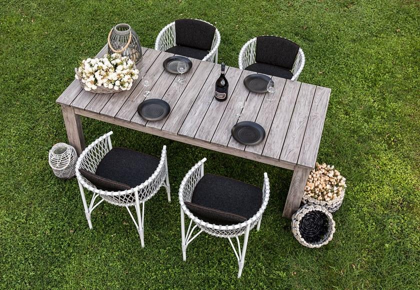 cbdesign Садовый стул из синтетического волокна с подлокотниками Karon N071n1 - Вид №8