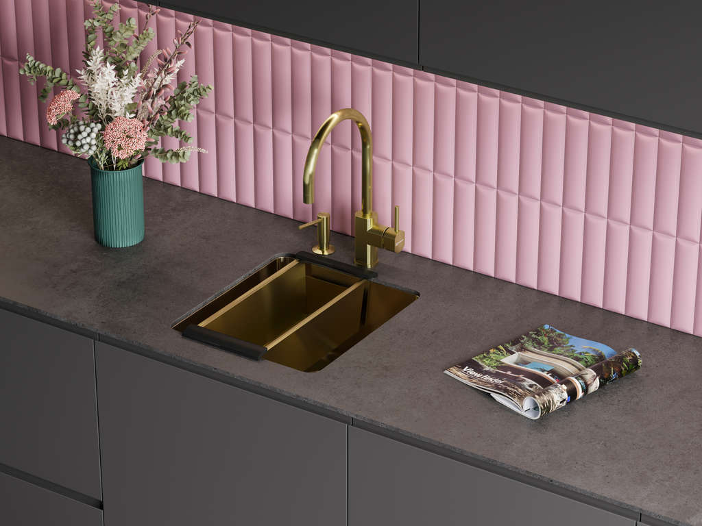 Кухонная мойка Tadzava 39-U/I GM OMOIKIRI 4993079 - Вид №3