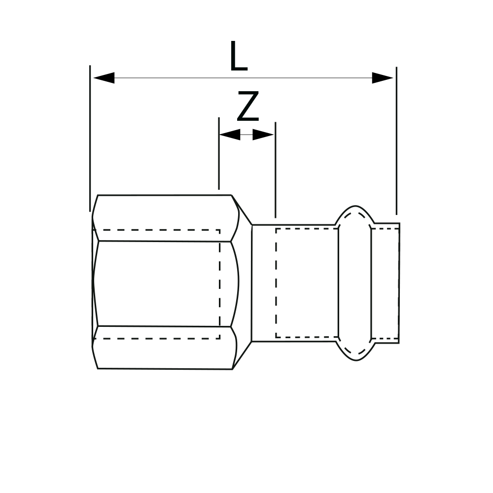 PS4270G0180400 Переходники Tece  - Вид №1