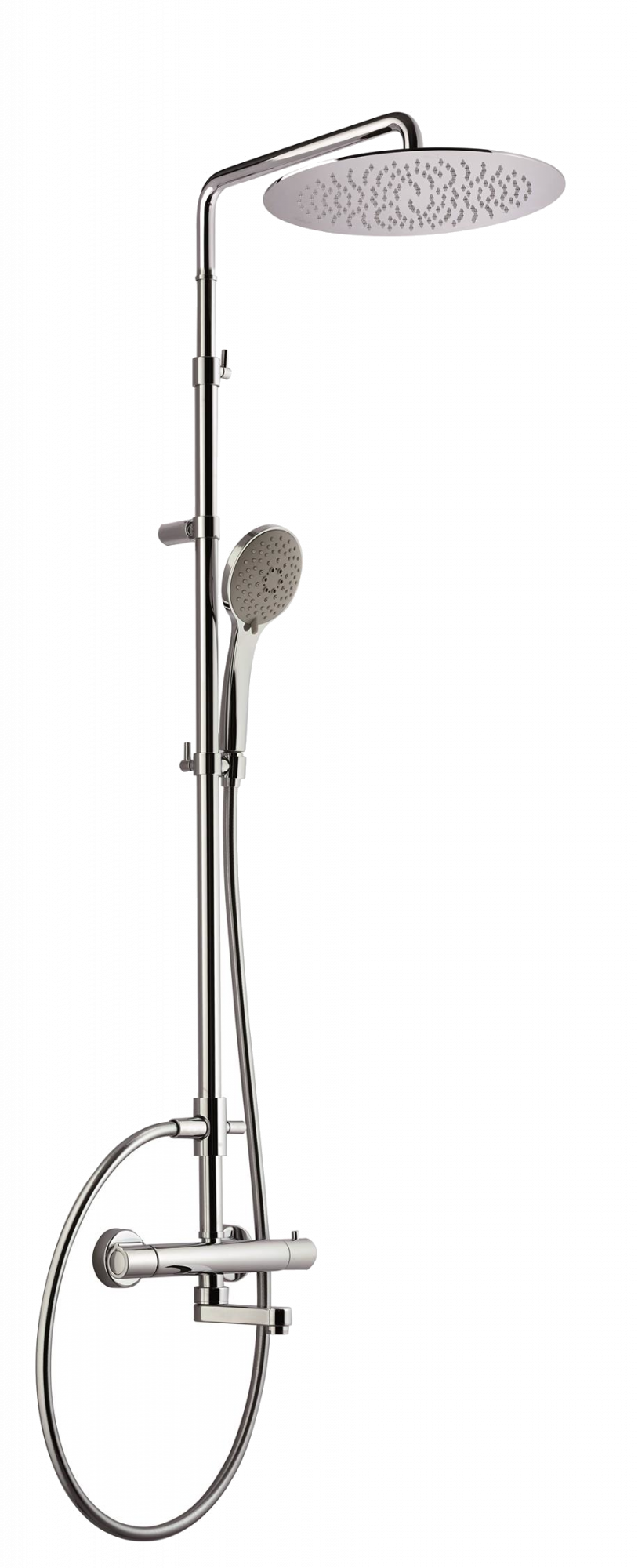 00-1972-N-CR CARIMALI Rigoletto телескопическая с изливом, душевая лейка MySlim 