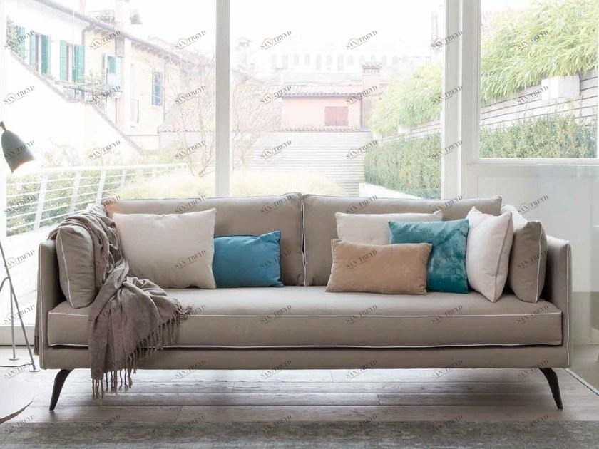 Dall'Agnese 3-х местный диван из хлопка sun-id-1380002