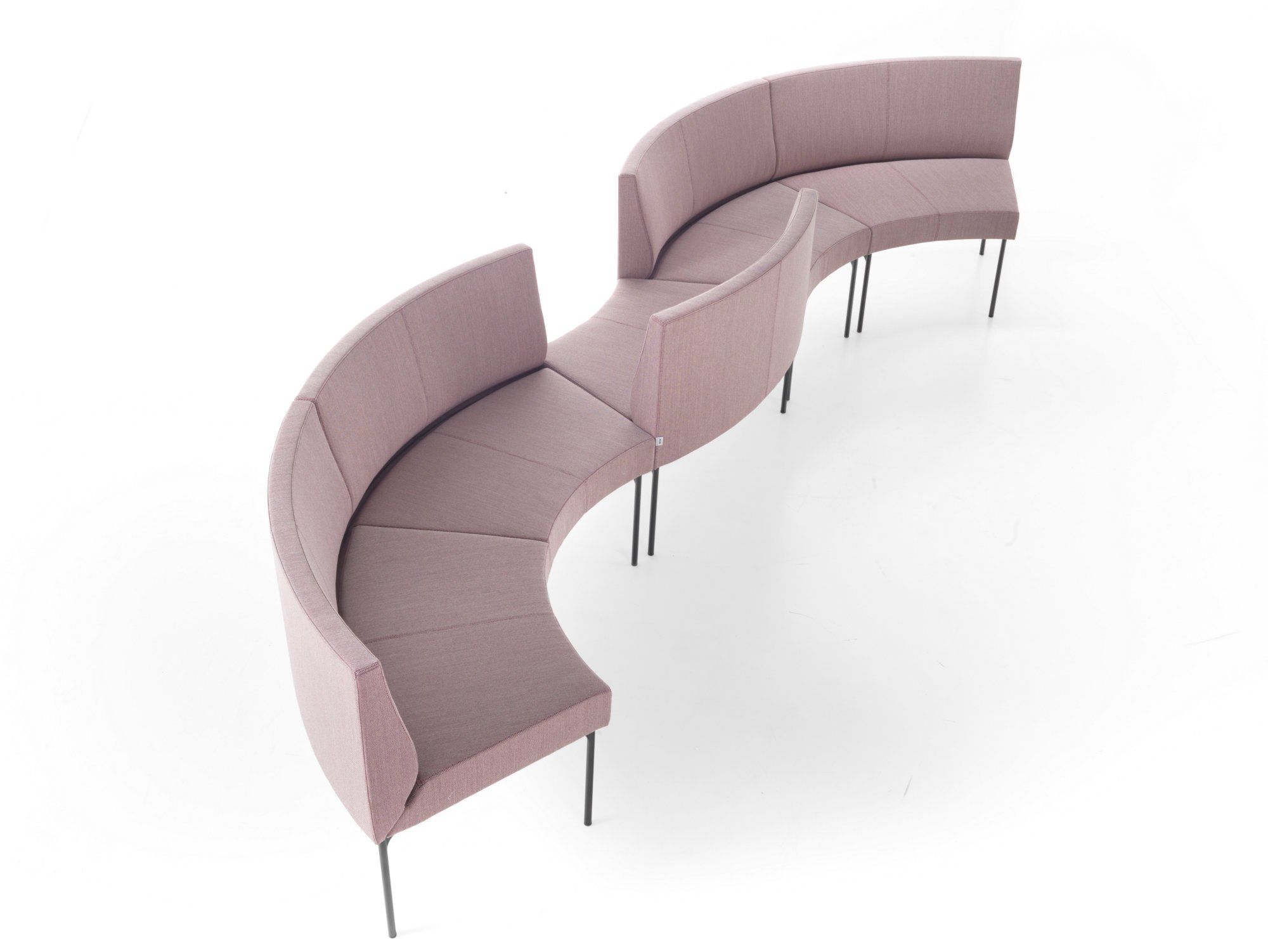 Модульная скамья из ткани со спинкой SITIA Laguna ARCH-00146120 - Вид №55