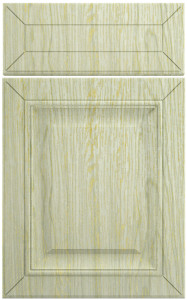 Фасады для кухни Классика Фрезеровка «Сорбонна+» Прованс салатовый патина №520