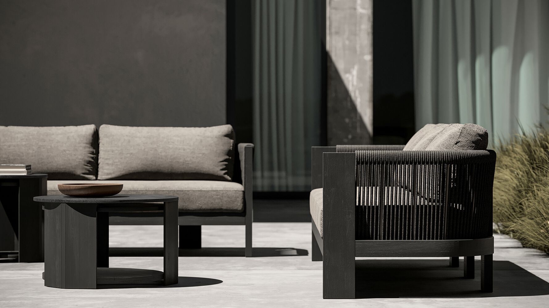 2-местный тканевый садовый диван SNOC Ralph ARCH-00024715 - Вид №7