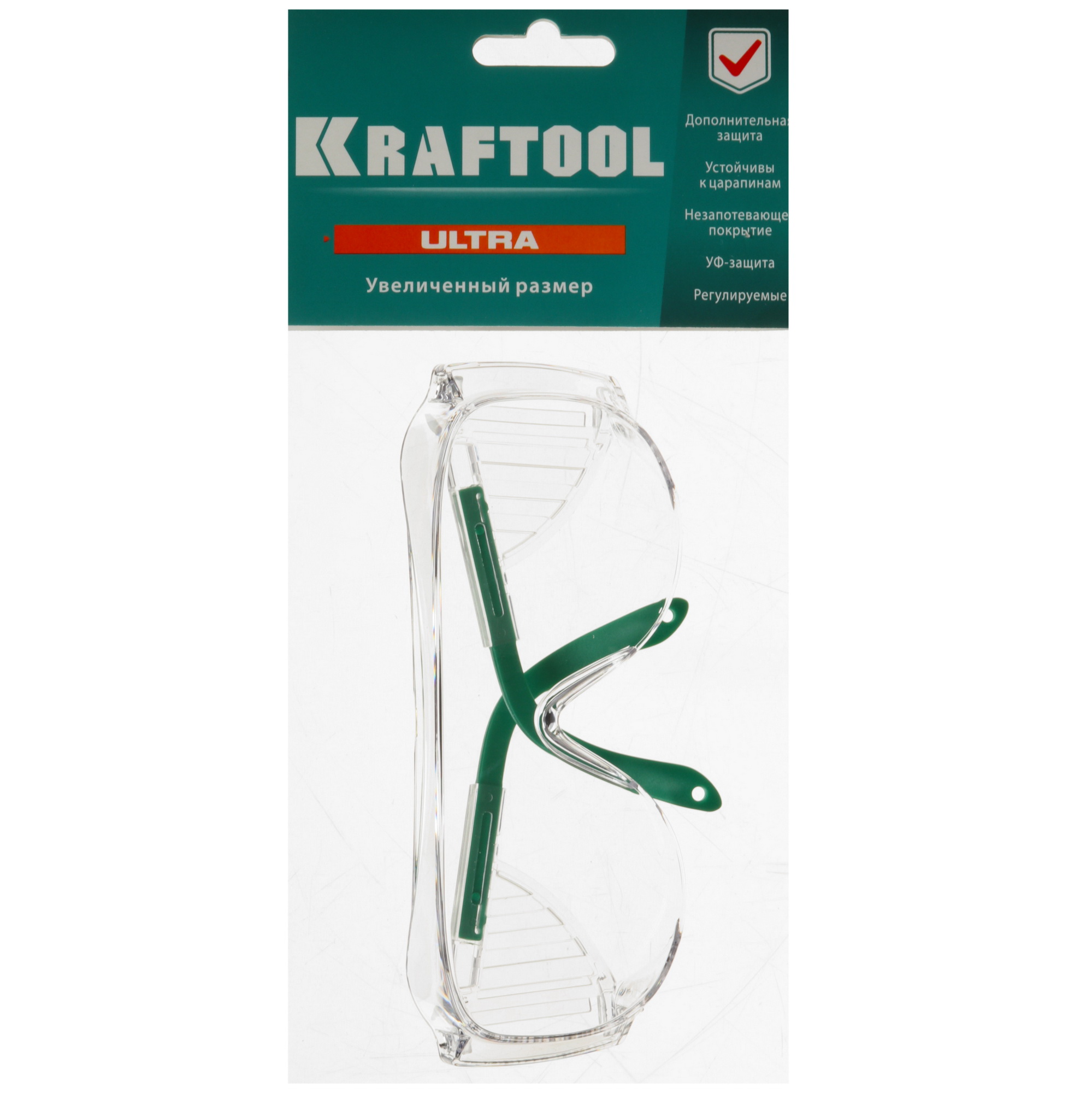 Очки защитные KRAFTOOL 110461 прозрачный 9156453 STDN-0069531 - Вид №5