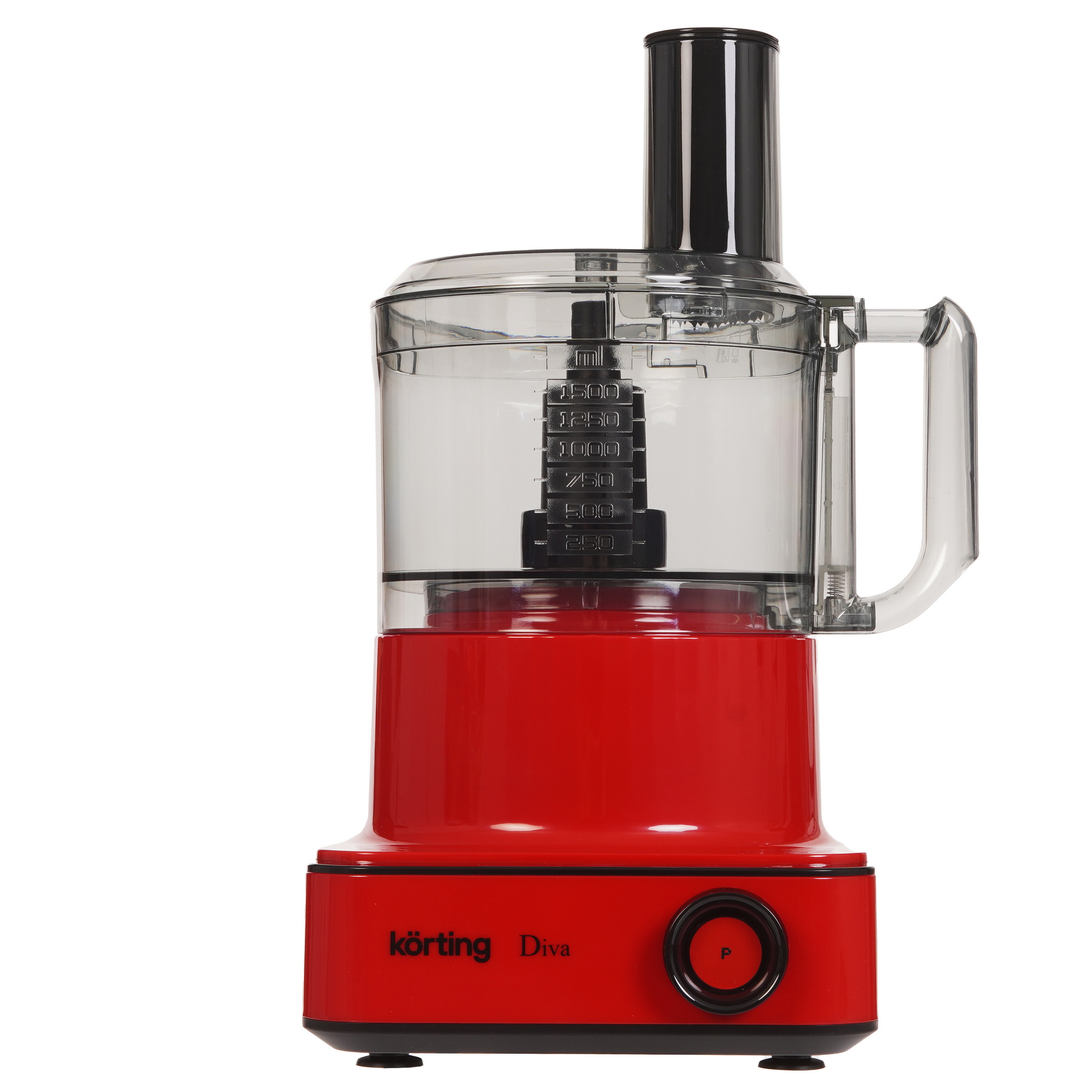 9232807 Кухонный комбайн Korting KFP 0201 Diva красный STDN-0114461 - Вид №1