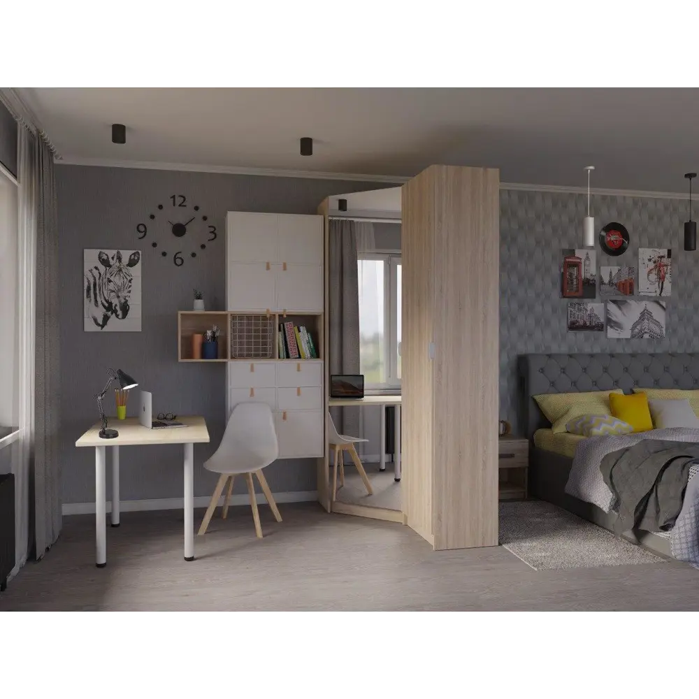 SPACEO Стеллаж «Куб» модульный 4-секционный для систем хранения 82731881 STLM-0034872 - Вид №11