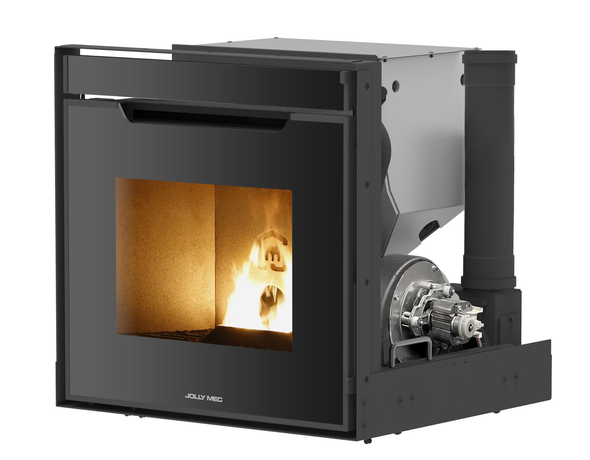 Вставка для камина на пеллетах класса A+ Jolly Mec воздушные системы ARCH-00079849 - Вид №3