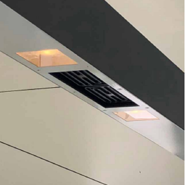 Heatsail BEEM 390 Уличный обогреватель электрический с освещением и функцией охлаждения туманом BEEM B390 - Вид №3