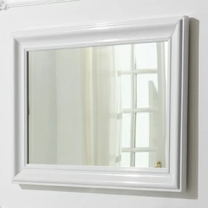 Зеркало в деревянной раме Olympia Ceramica Impero Style белое