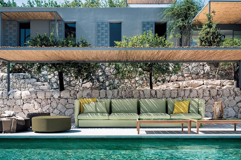 RODA 3-х местный тканевый садовый диван Double sun-id-1397956 - Вид №3