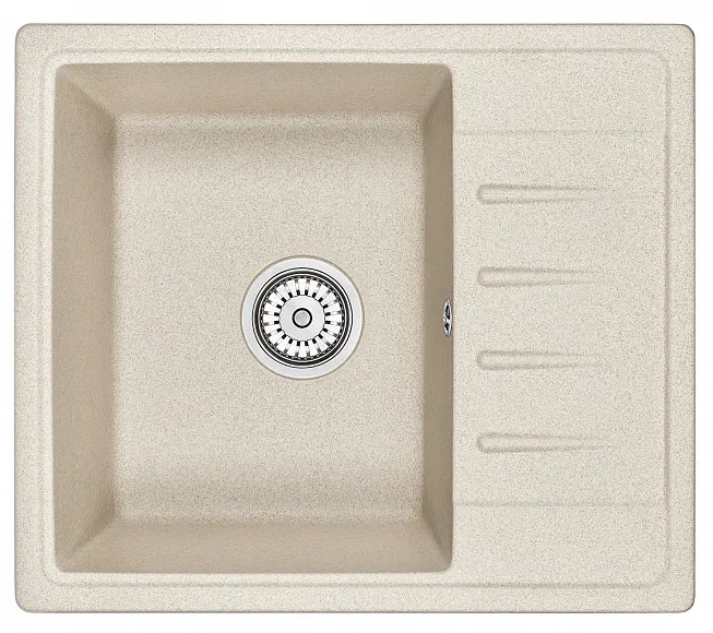 5803, БЕЖЕВЫЙ, кухонная мойка, СтандАРТ кварц GRANULA Standart 5803-ST41 - Вид №1