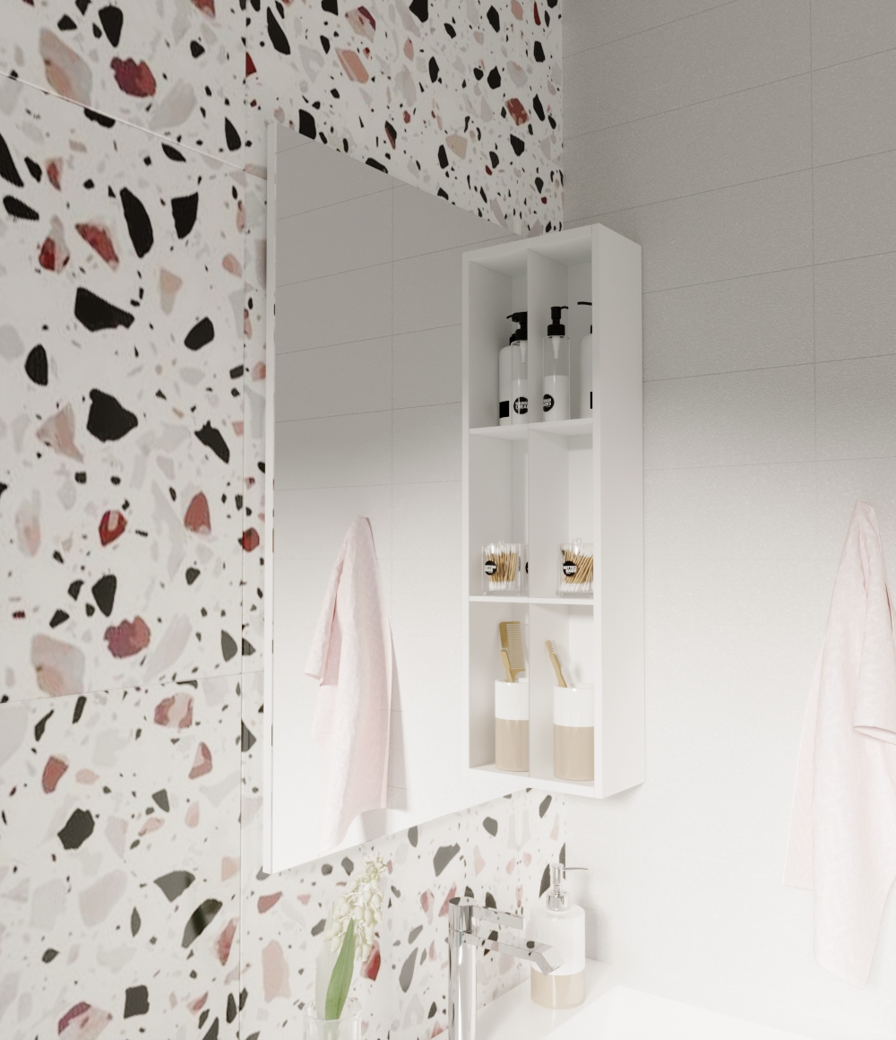 У83244 Полочка боковая Cube 15 1 Marka CUBE