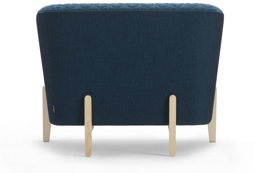 Offecct Кресло из ткани с подлокотниками Young sun-id-1399921 - Вид №4