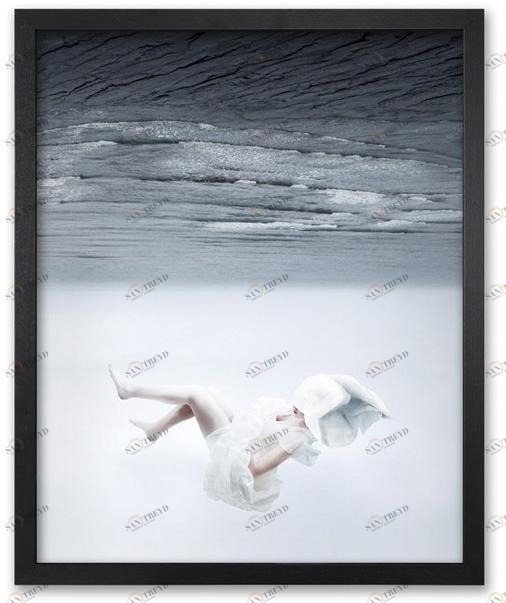 Mineheart Печать на холсте The white sky Acc/138