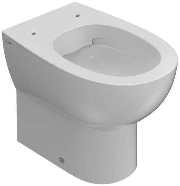 Md001/002/003/004 bi Приставной унитаз напольный Белый Ceramica Globo 4ALL Италия - Вид №1