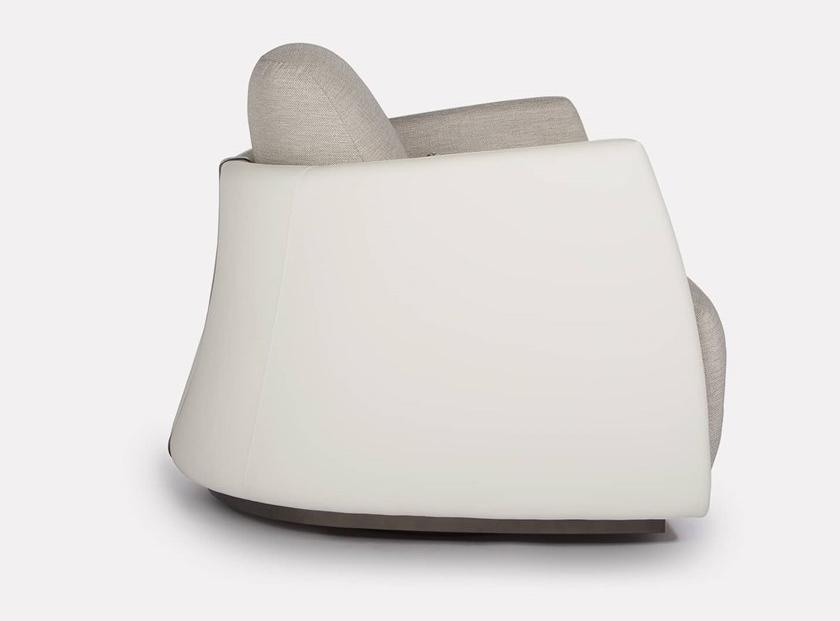 MORADA Кресло с обивкой из ткани с подлокотниками  Palm royal ac  - Вид №1