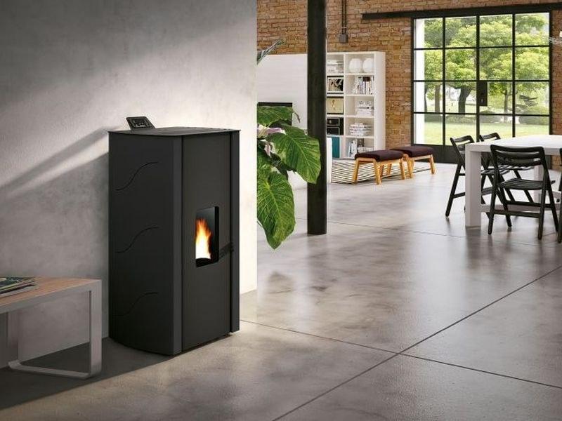 PALAZZETTI Пеллетная печь из стали класса а + sun-id-1352015 - Вид №1