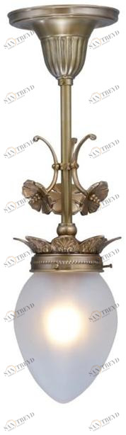 Patinas Lighting Подвесной светильник прямого света из латуни Lyon sun-id-1364615