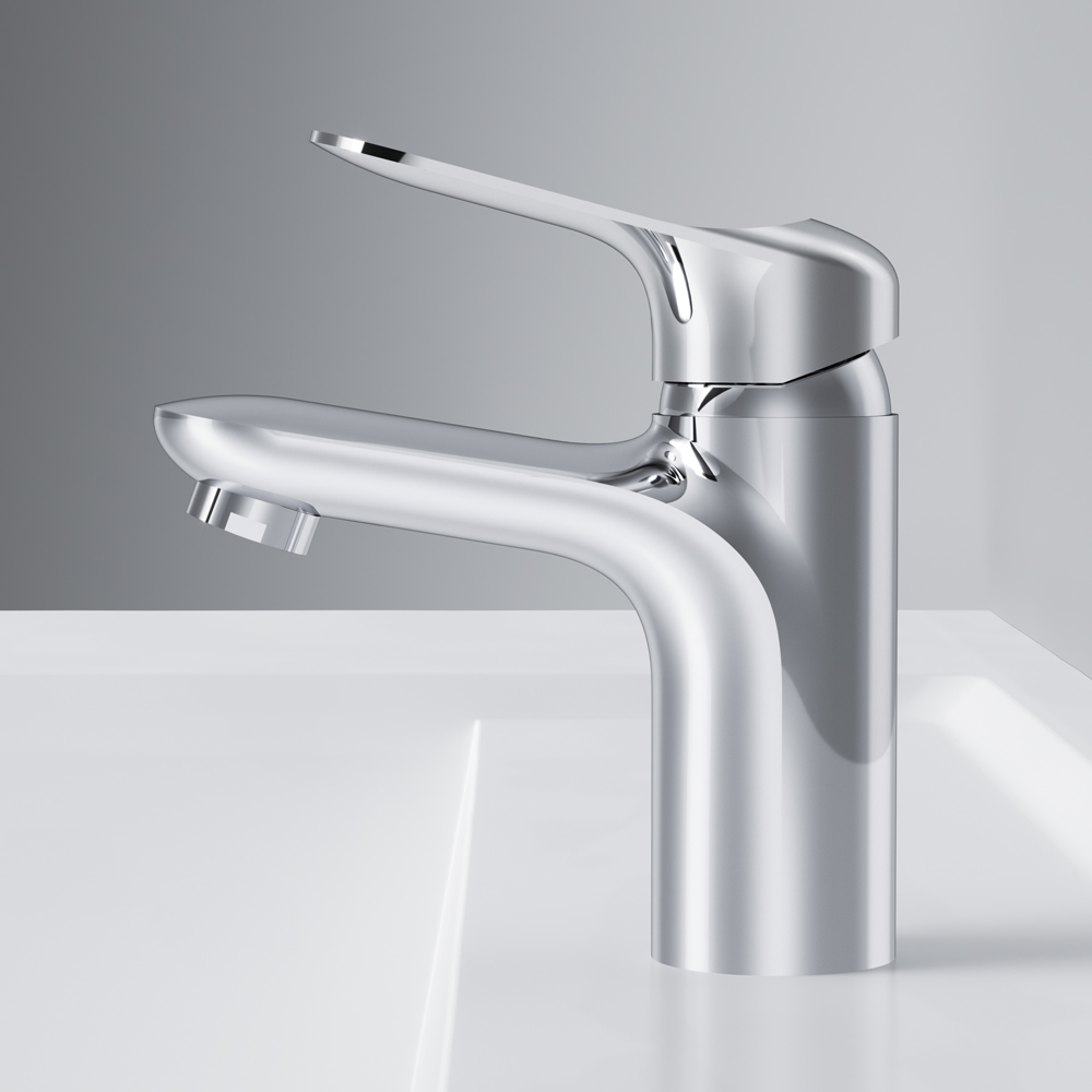 F85C02100 смеситель для умывальника хром шт AM.PM Sunny - Вид №4