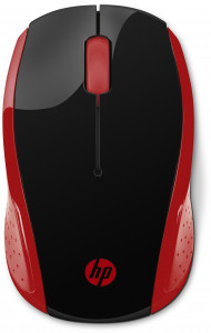 2HU82AA#ABB 200 emprs red wireless mouse HP