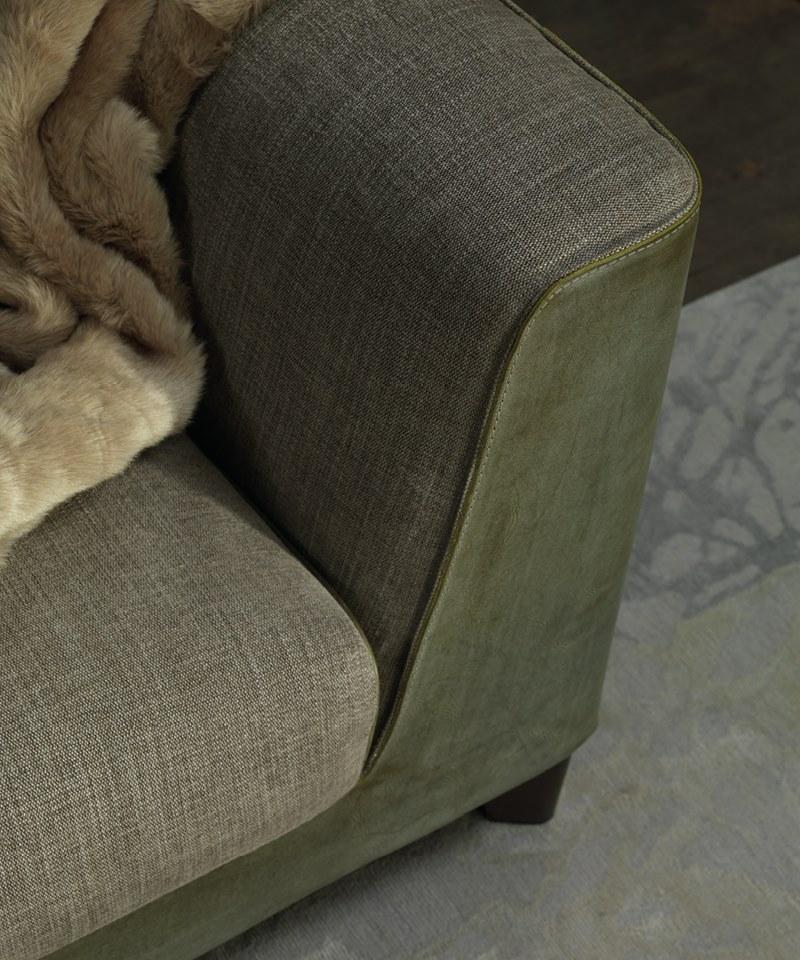 Borzalino Модульный диван из кожи и ткани sun-id-1423639 - Вид №2