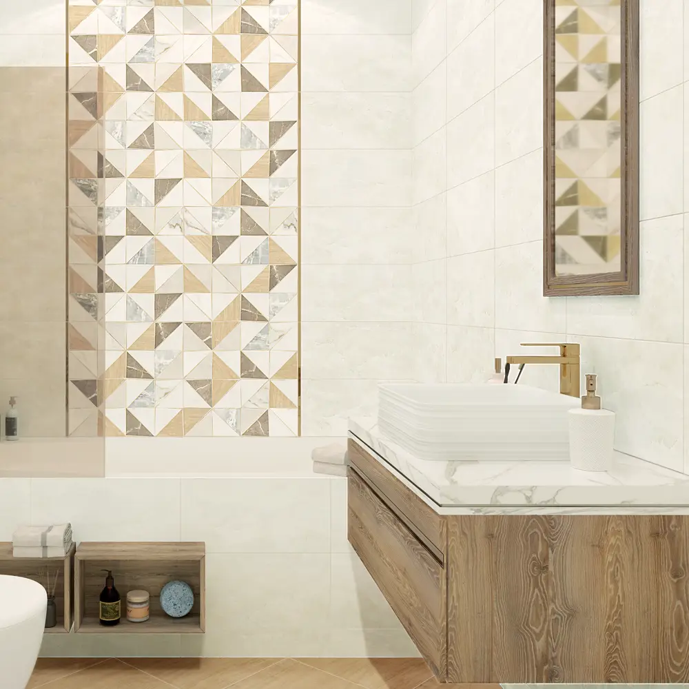 Плитка Triangle Mix 24.9x50 см 1.37 м², цвет бежевый 84766275 STLM-2054583 Santreyd - Вид №5