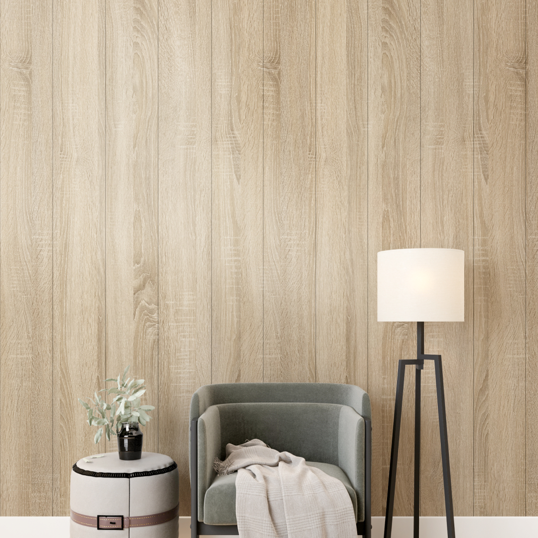 Панель МДФ Classic STELLA Standart 2700х200х6 Дуб Сонома (упак. 8 шт.) STSR-79 - Вид №2