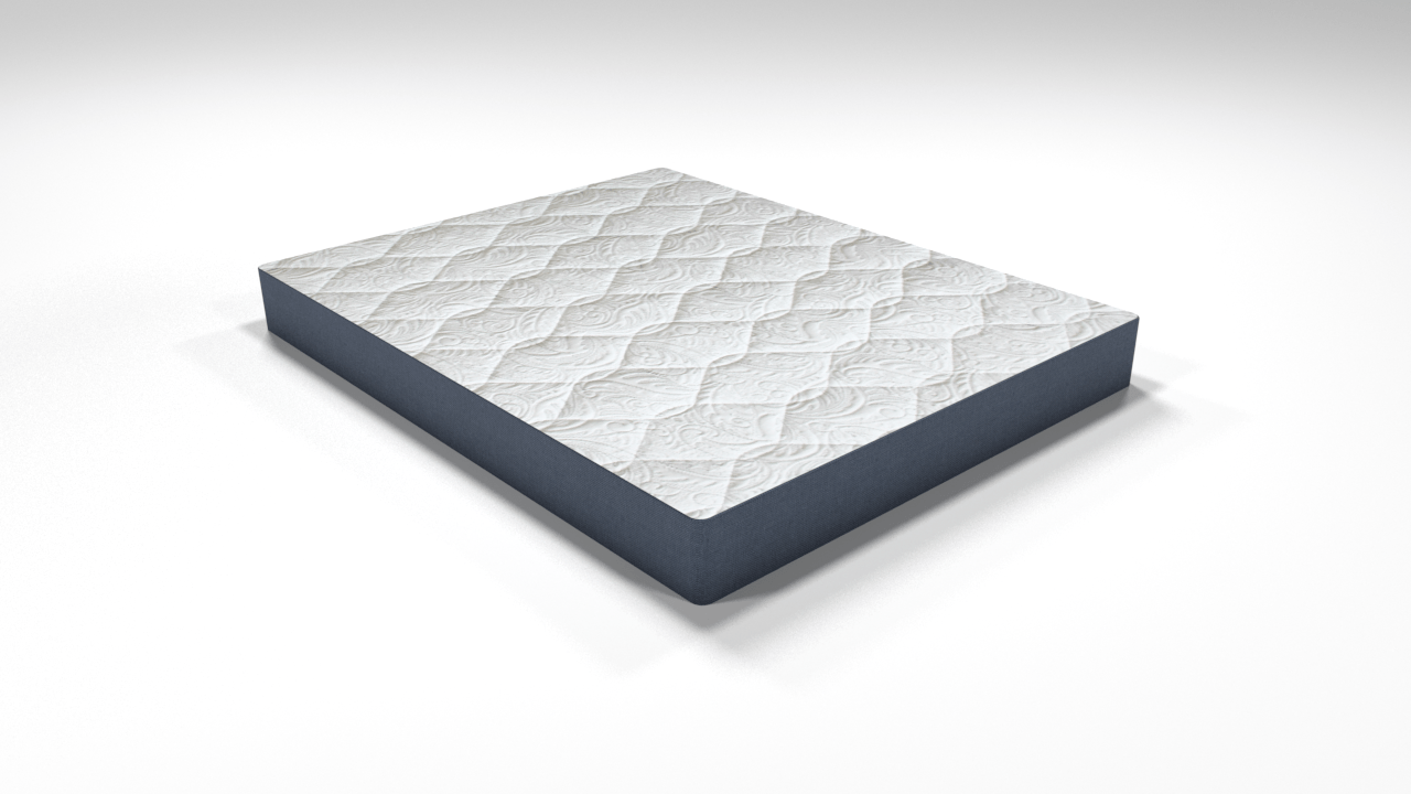 Кровать двуспальная 180х200 серая "Домино" BELABEDDING ДОМИНО 131587 Черный - Вид №5