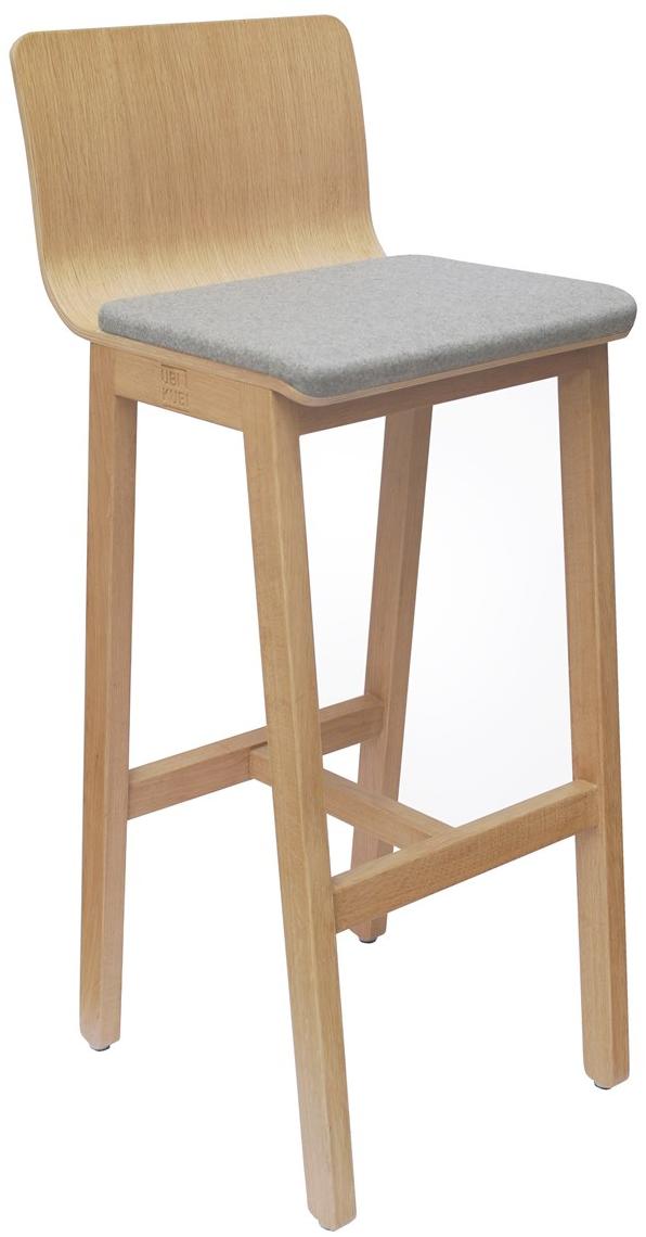 Askia Деревянный табурет со встроенной подушкой Version 3 sun-id-1350148 - Вид №1