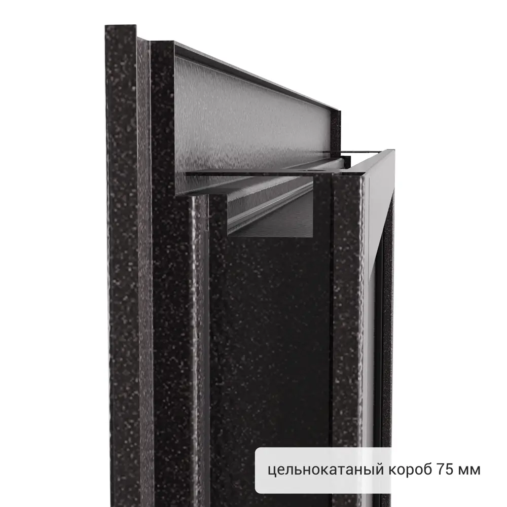 Дверь входная металлическая Стаф 860 мм правая цвет шоколад TOREX STLM-2067453 - Вид №7