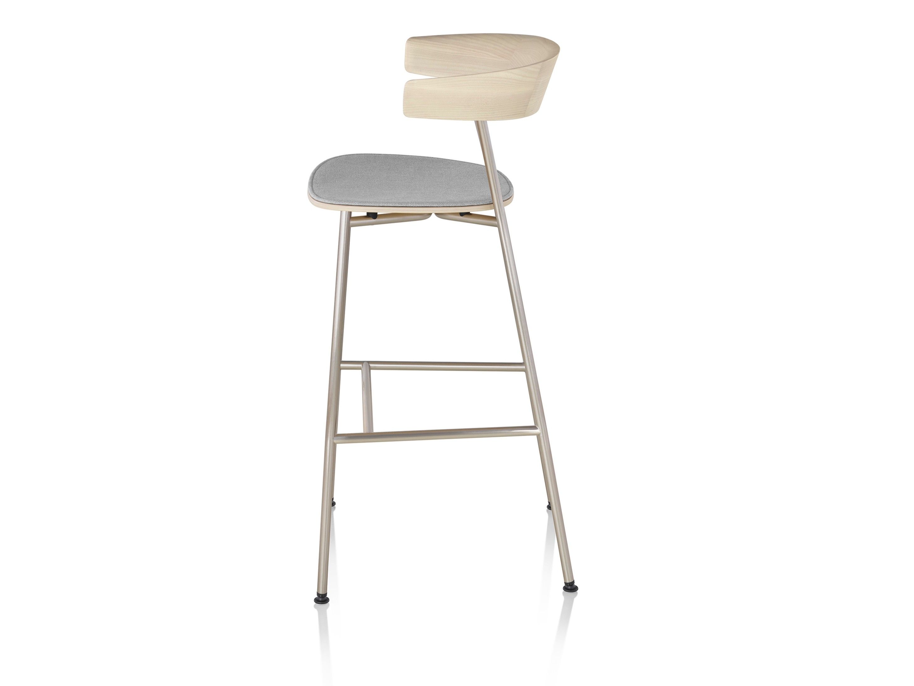 Деревянный стул с мягким сиденьем Herman Miller Leeway ARCH-00148459 - Вид №2