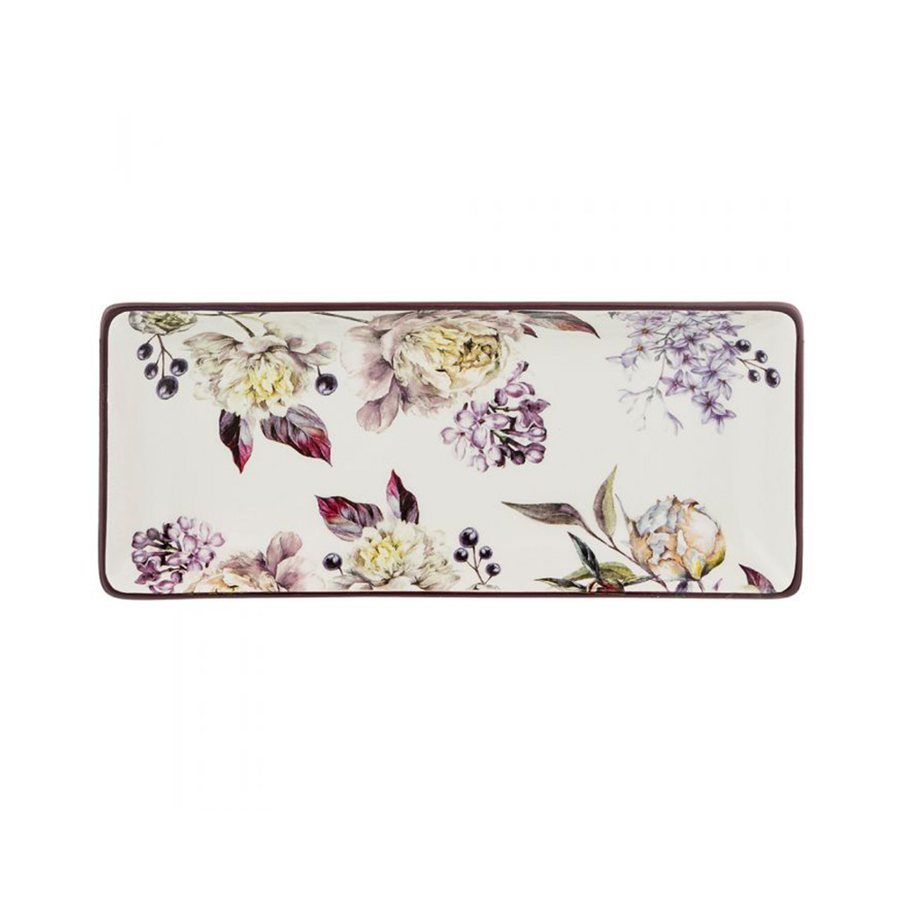 358-1541 Посуда керамическая Блюдо Пурпур Lefard 