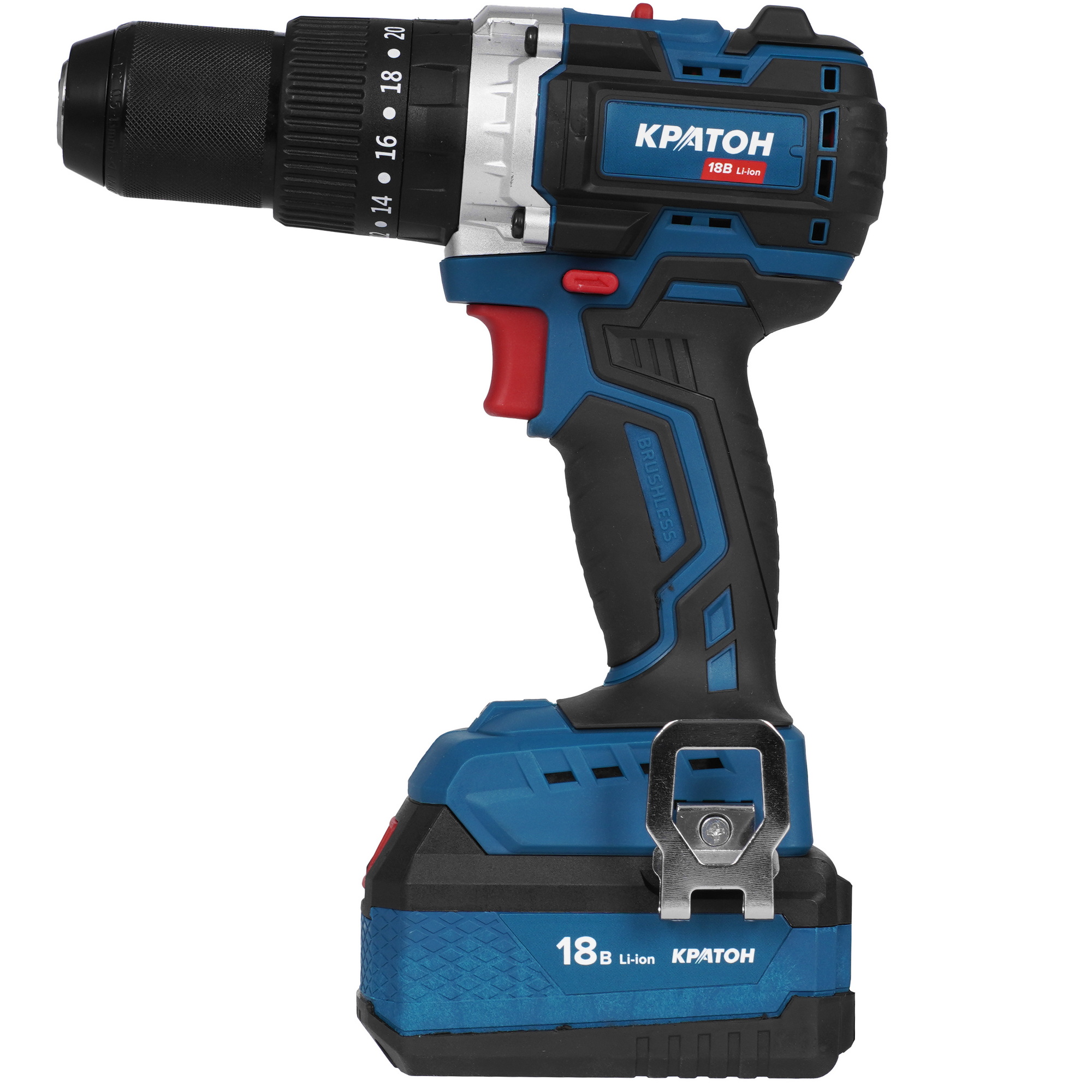 Дрель-шуруповерт Кратон BICD18-90N-OFA SET 9127745 STDN-0022600 - Вид №1