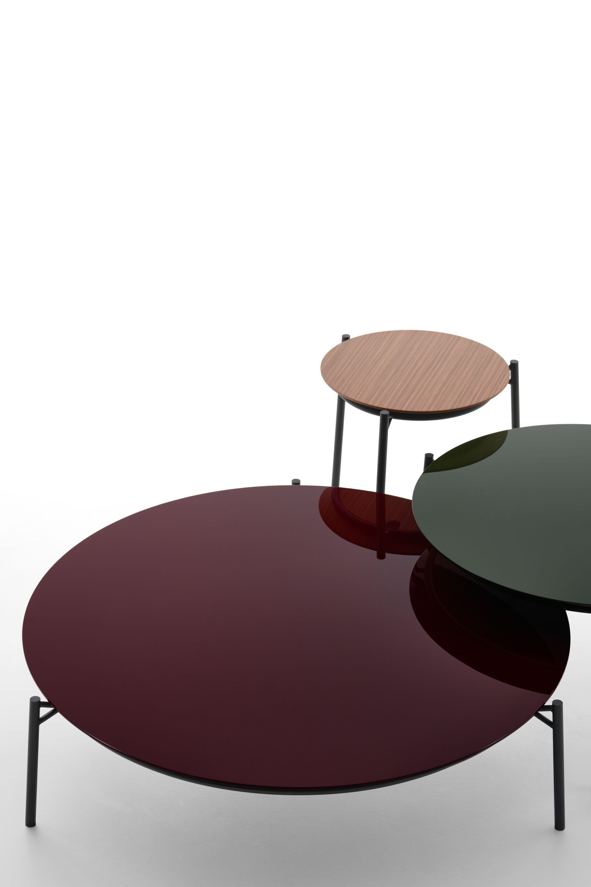 Круглый журнальный столик MDF Italia CANTLE LOW TABLE ARCH-00050083 - Вид №2