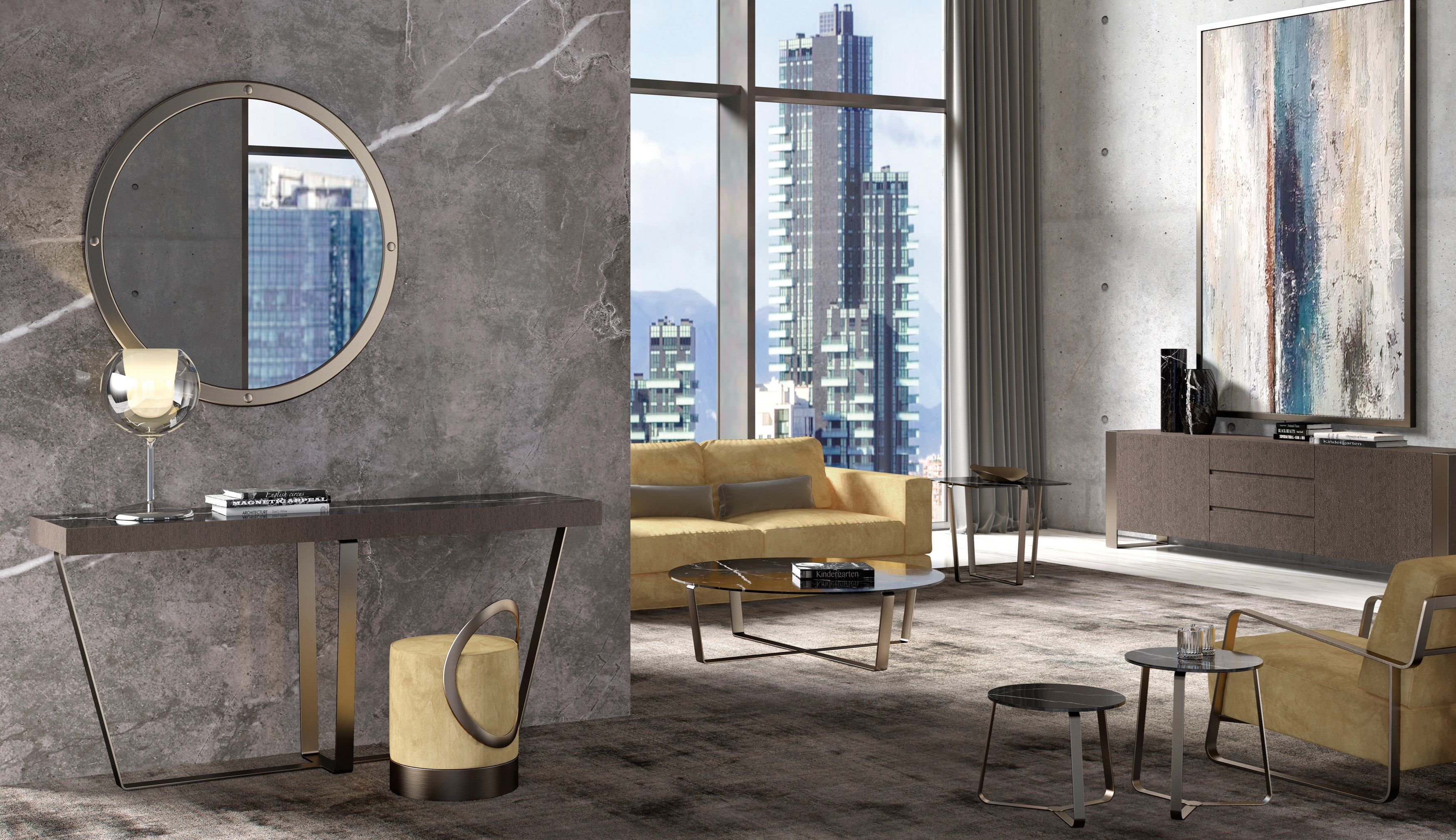 Круглый журнальный столик F.lli Orsenigo Суши ARCH-00043921 - Вид №2