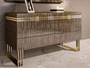 Bizzotto Комод из лакированного дерева Symphony - infinity