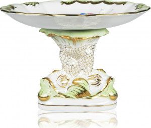 57974 Herend Блюдо малое на ножке 8,7см "Виктория" Фарфор